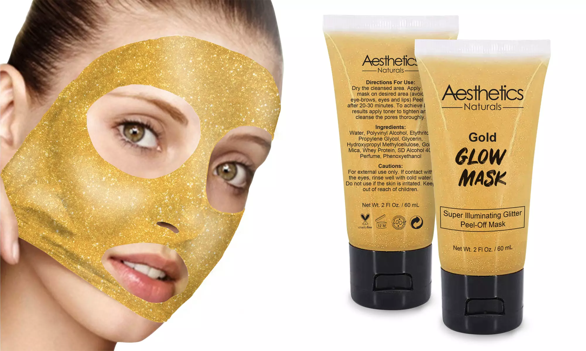 Aesthetics Peel-Off Facial Mask (1,2,3-Pack)