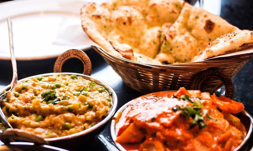 Image 3: Two-Course Indian Meal with Sides