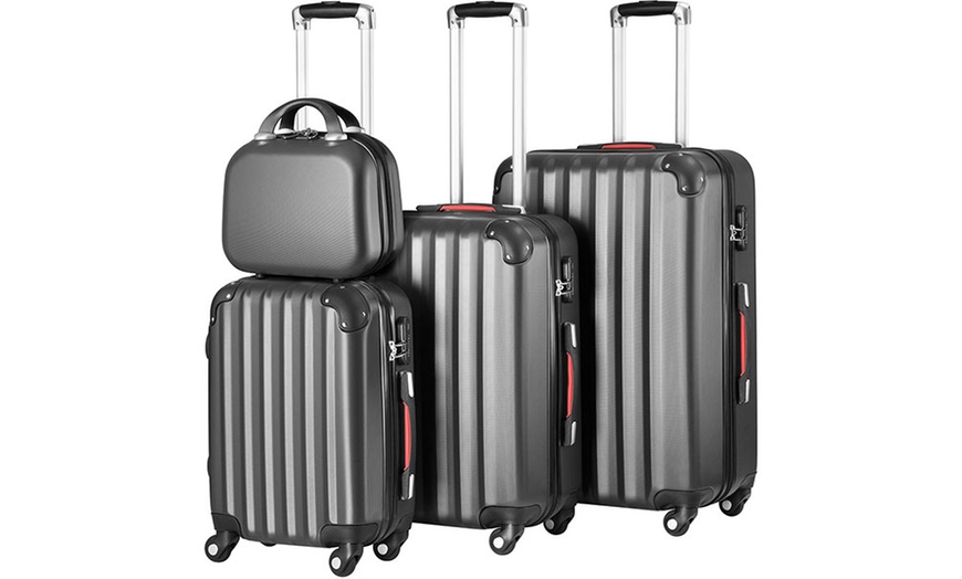 Image 4: Set di 3 valigie rigide da viaggio e beauty case Provitera