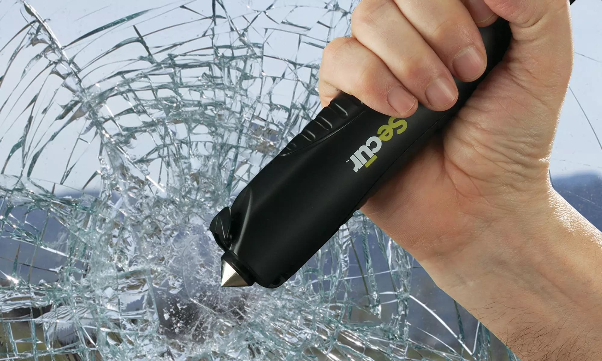 Multifunctional Emergency Flashlight and 5,000mAh or 10,000mAh Power Bank - Primary Image