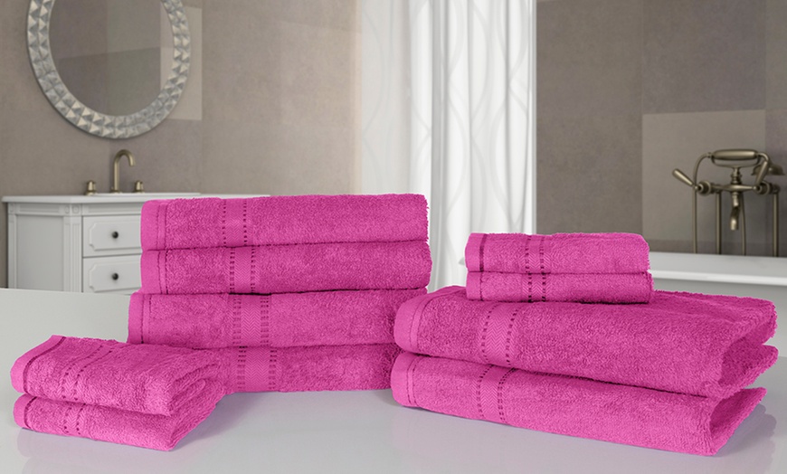 Image 8: 10-Piece Egyptian Cotton Towel