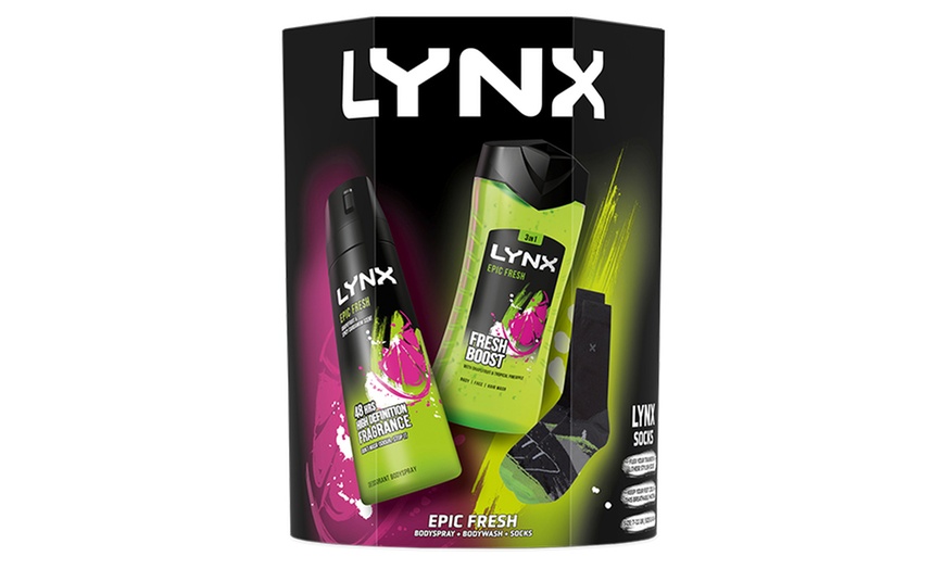 Image 2: Up to Four Lynx Epic Fresh Duo and Socks Gift Sets