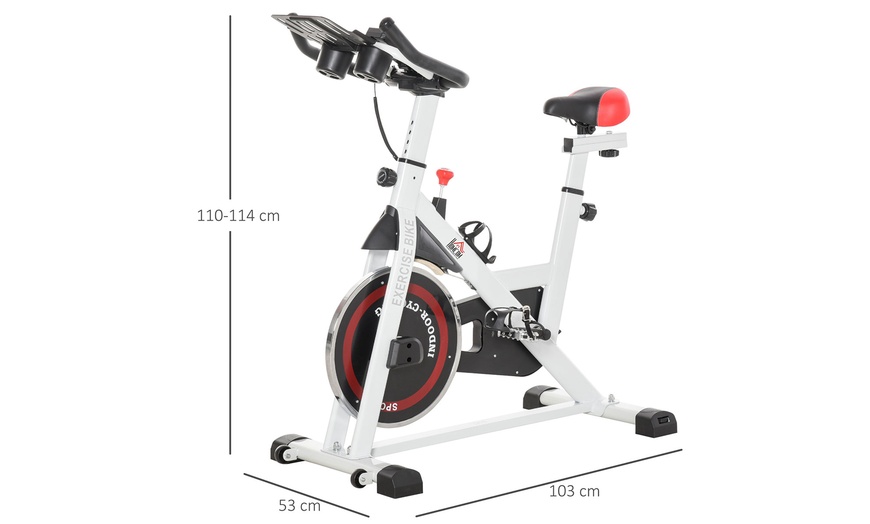 Image 18: Homcom Exercise Bikes