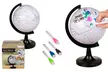 1 ou 2 globes terrestres à colorier pour enfant - Image 2