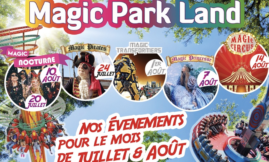 Image 1: Entrée au Magic Park Land en famille