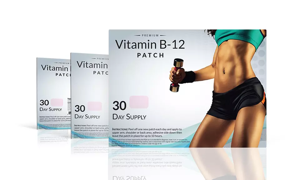 Vitamin B12 and Guarana Slimming Patches (1-, 2-, or 3-Pack) - Second Medium