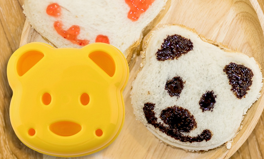 Image 5: Bear-Shaped Sandwich Mould