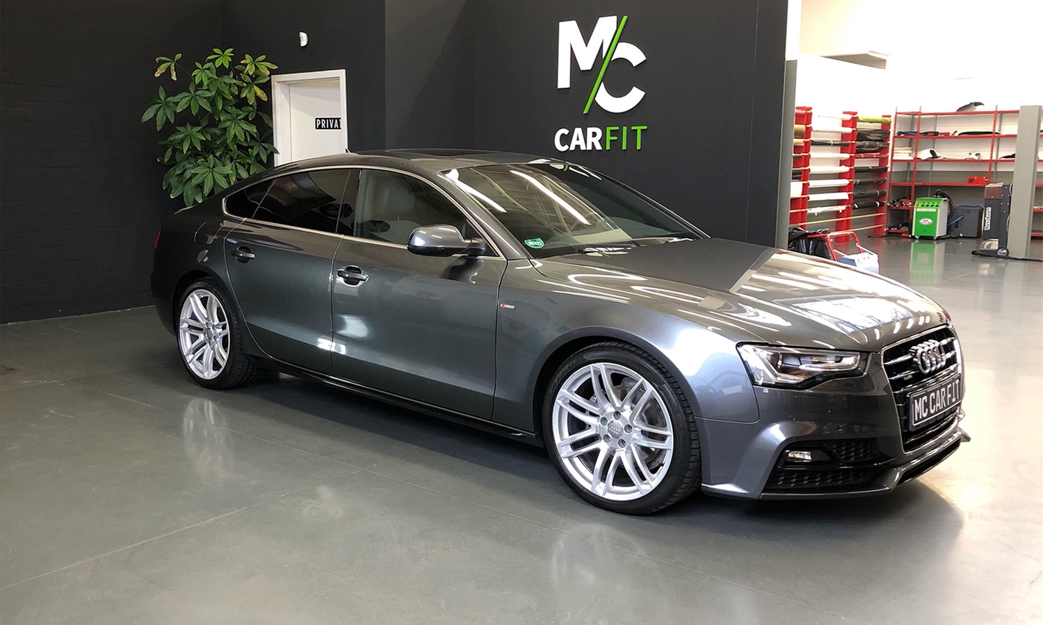 75% Scheibentönung bei MC Car Fit