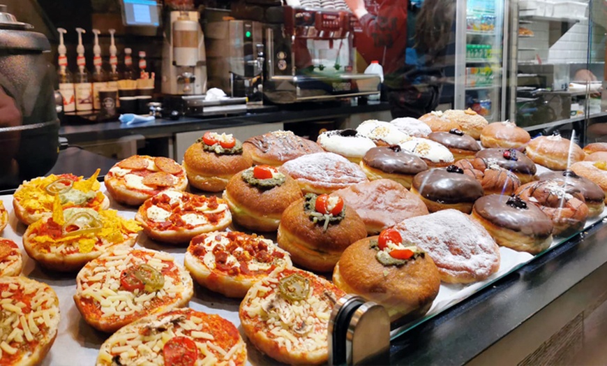 Image 5: Donuts with Drink at The Hot Donut