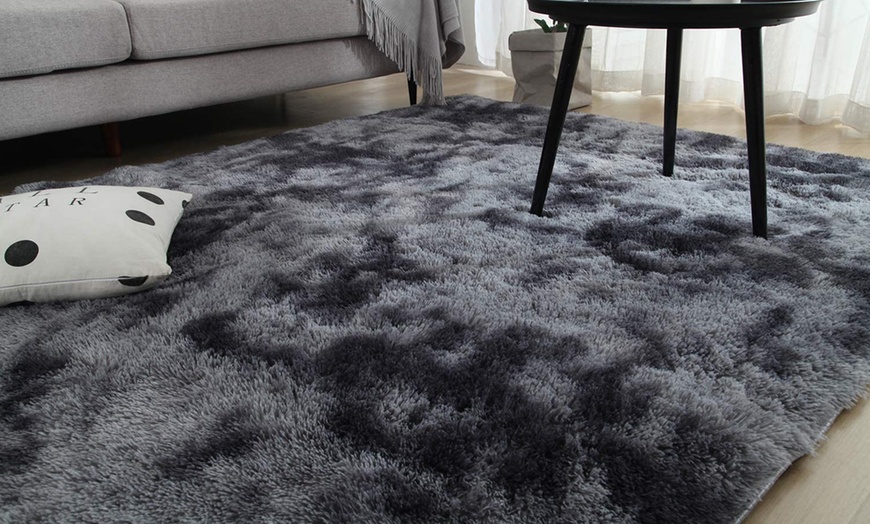 Image 4: Fluffy Soft Rug