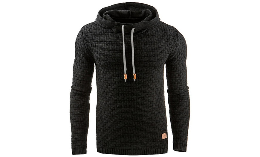 Image 5: Men's Textured Hoodie