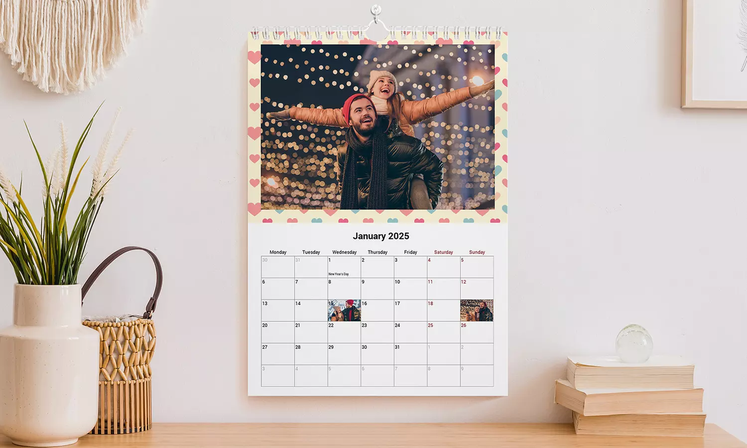 Calendriers personnalisés A3 : une touche unique pour chaque mois