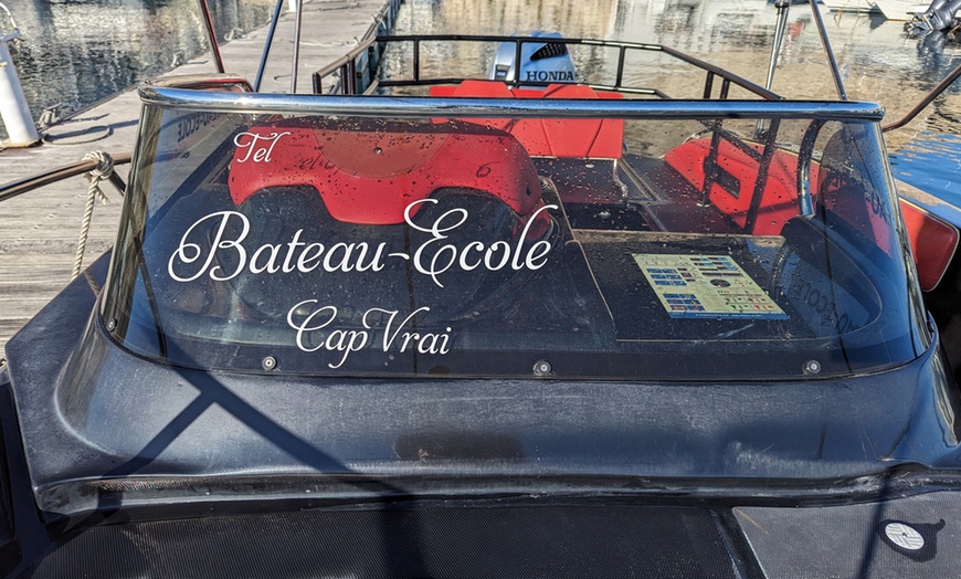 Image 3: Jusqu'à 25% de remise sur Permis bateau chez Bateau-école cap Vrai