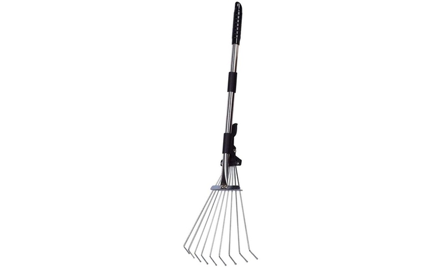 Image 3: Telescopic Garden Rake