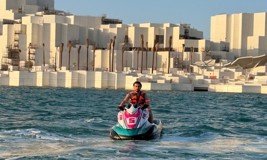 Image 2: Thrilling 30 or 60-Minute Super Charged Jet Ski for One or Two People