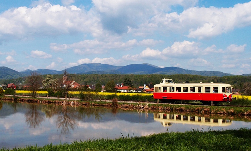 Image 3: Aller retour dans le train Thur Doller