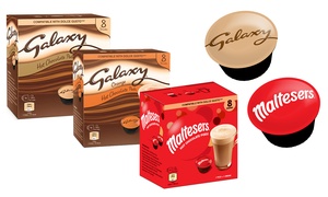  40 or 80 Mars Galaxy or Matesers Dolce Gusto-Compatible Pods 