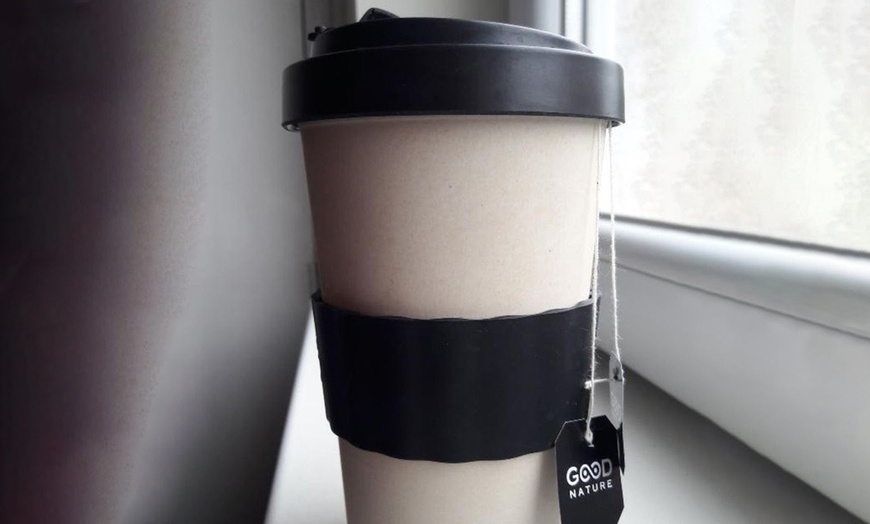 Image 12: Reusable Bamboo Cup