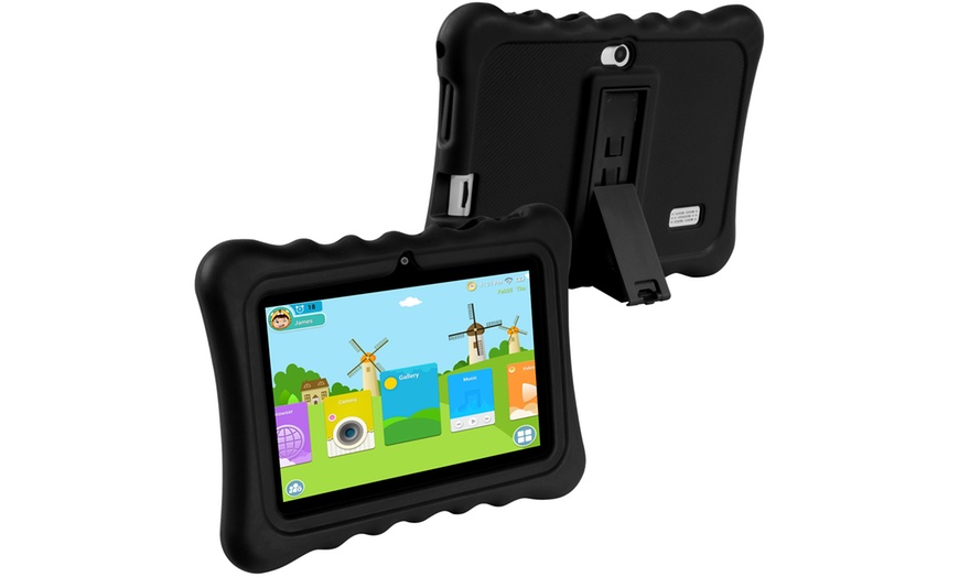 Image 14: 7'' 8GB Kids Tablet + Bumper Case