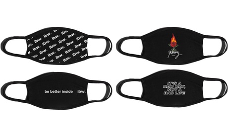 Mascherine IBW riutilizzabili e lavabili in cotone disponibili in 4 fantasie