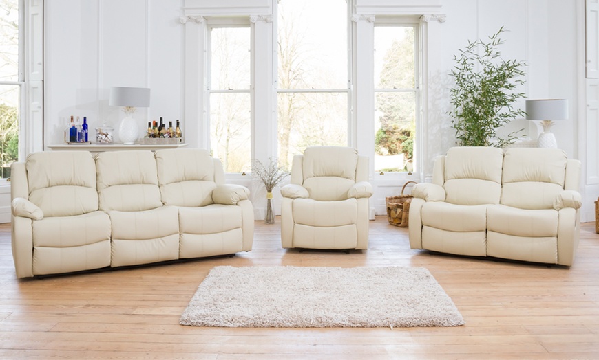 Image 26: Cabrini Reclining Sofa Collection