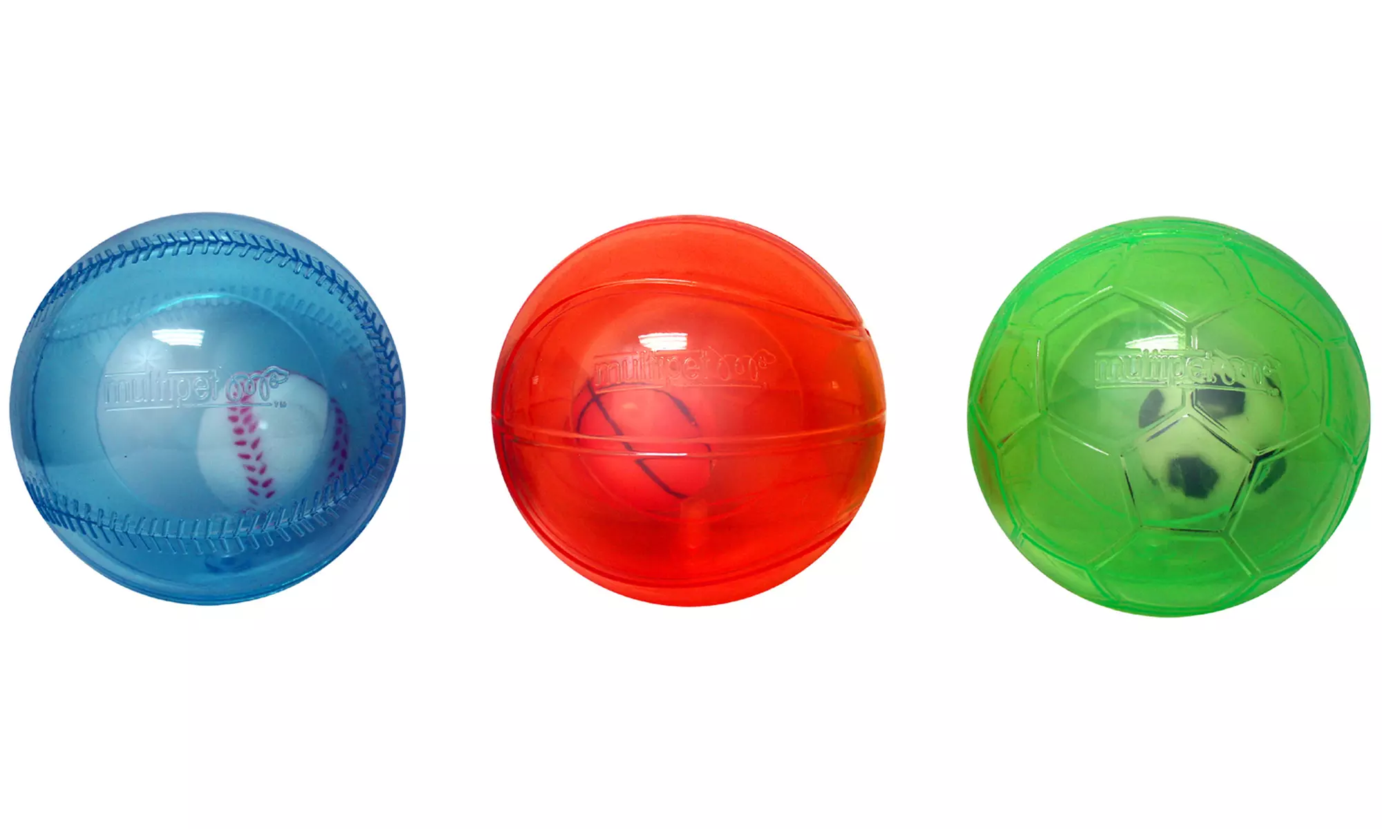 Light-up LED Toy Balls for Dogs (3-Pack) - Primary Image