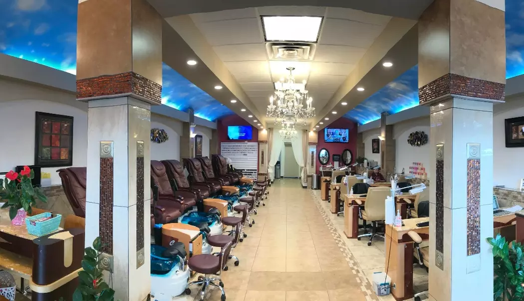 Regular or Gel Manicure, Spa Pedicure at Fantasy Nails (Up to 34% Off). 3 Options Available. - Primary Image