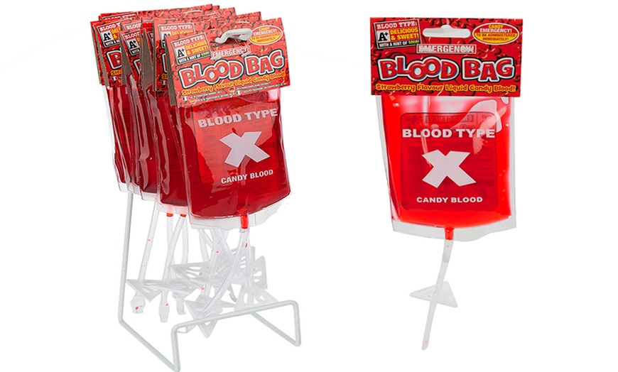 Image 1: Halloween Candy Blood Bag