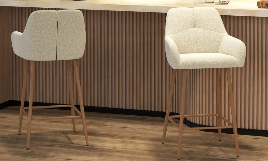 Image 5: Lot de 2 chaises de bar "Léo" de Doosense 