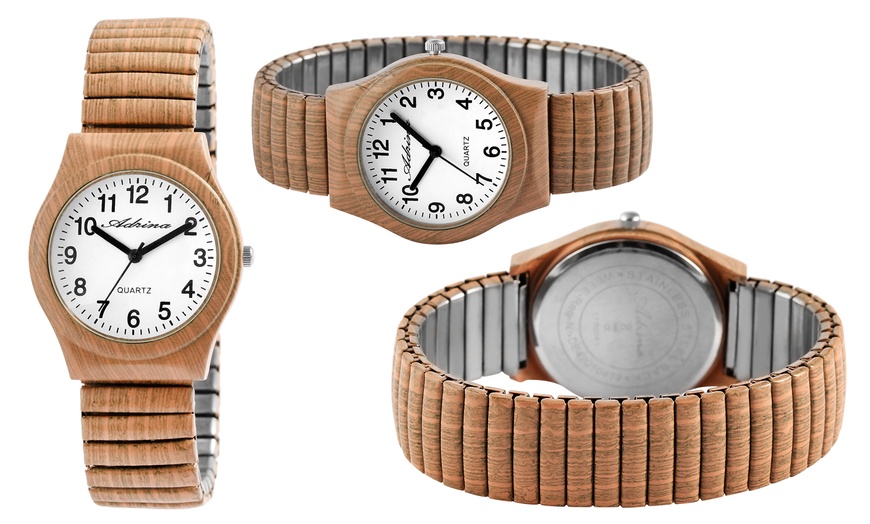 Image 25: 1 ou 2 montres analogiques 3 aiguilles pour femmes de la marque Adrina