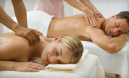 Spa Package with Swedish or Deep-Tissue Massage, Facial, Spa Pedicure, and Champagne and Strawberries for One or Two at Allure De Vie Salon & Day Spa - Primary Image