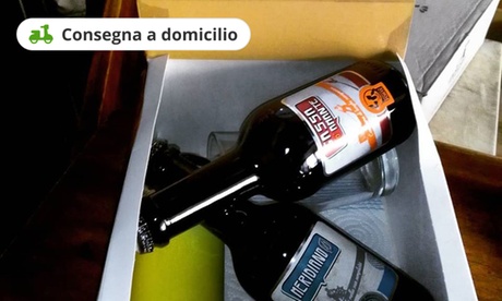 Fino a 12 bottiglie di birra artigianale a scelta da Fermento Beer House Local Food. Consegna a domicilio gratuita