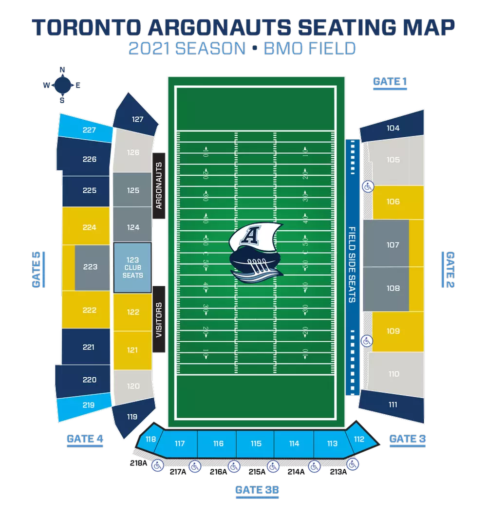 Toronto Argonauts – Canadian Football League Games at BMO Field (Through October 29) - Second Medium