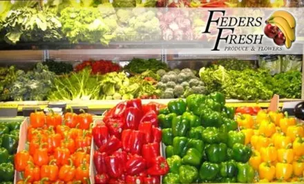 $5 for $10 Worth of Smoothies, Produce, and More at Feders Fresh Produce - Primary Image