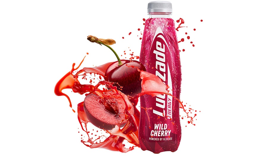 Image 20: Lucozade Energy Flavoured Sparkling Drink 380ml 24-Pack