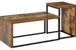 HomCom Set of Two Industrial-Style Coffee Tables - Image 7
