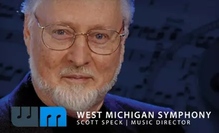 $12 for One Ticket to "A Salute to John Williams" Concert by West Michigan Symphony (Up to $25 Value) in Muskegon on Either Oct. 29 or Oct. 30. - Primary Image