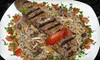 $10 for $20 Worth of Fatoosh, Falafel, Kebabs, and Drinks at Nunu's Mediterranean Cafe & Market