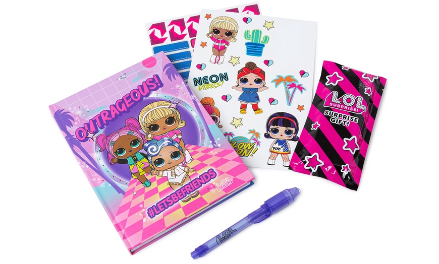 Image 2: RMS LOL Light-up Diary Set