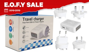 Universal 4PORT Travel Charger