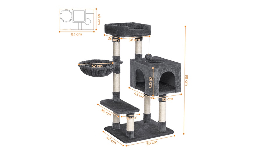 Image 12: Albero per gatti con 3 porte