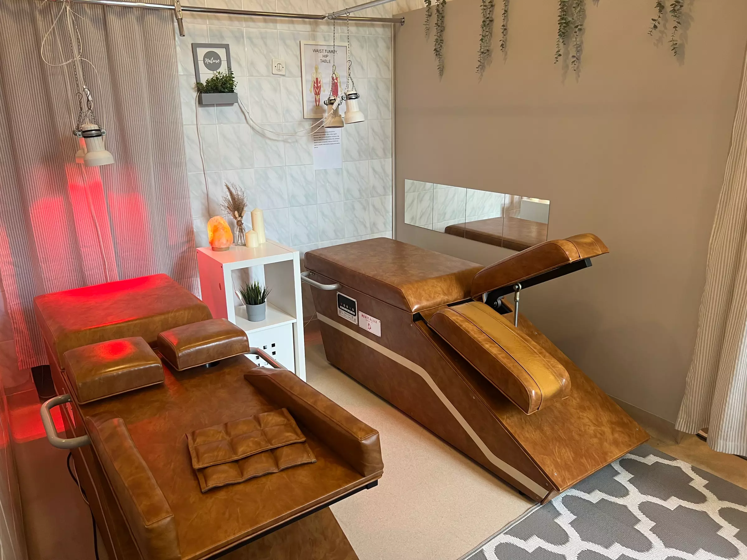 Masaż na łóżkach Slender Life w Revitalux Slender Life