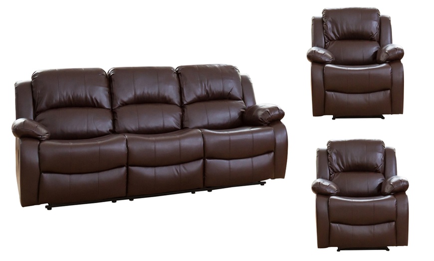 Image 8: Cabrini Reclining Sofa Collection