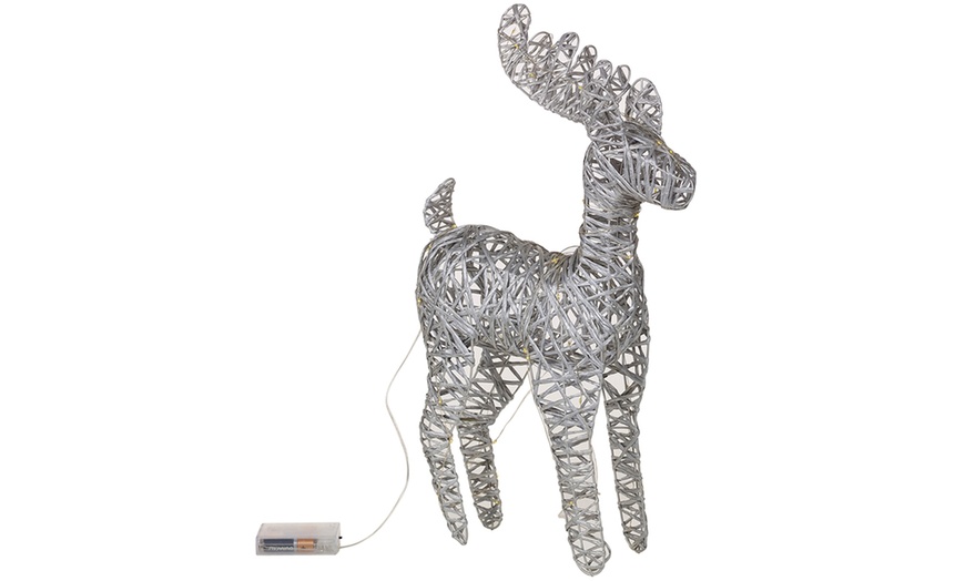 Image 17: LED Standing Christmas Reindeer