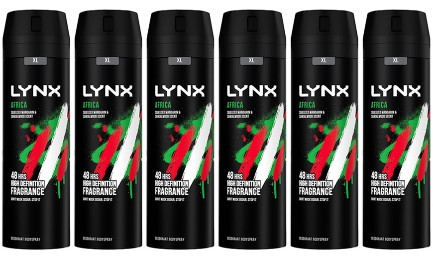 Image 14: Six-Pack of Lynx Men's Body Sprays