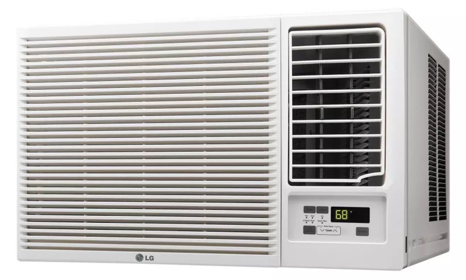 LG 8k-18k BTU Window Air Conditioners with Heating Option (Refurbished) - Primary Image