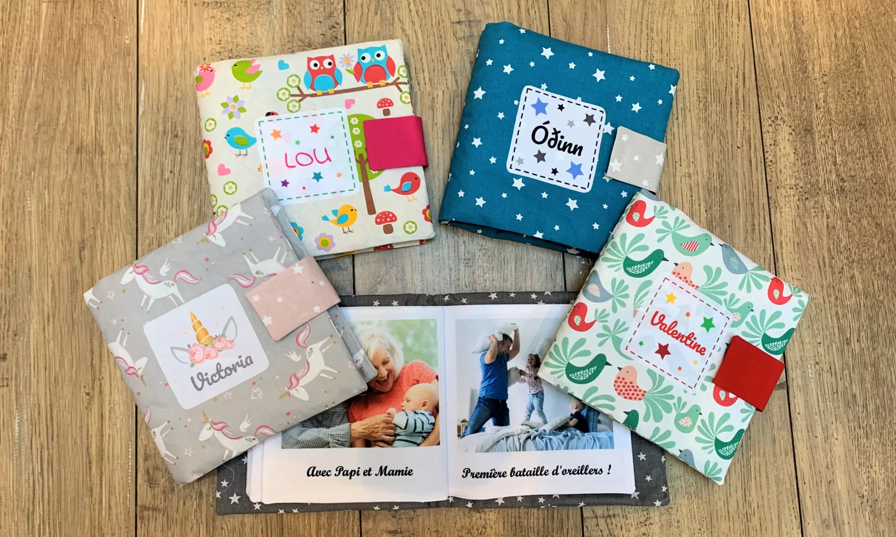 Livre photo en tissu de 8, 12 ou 16 pages avec Mon Livre Photo Tissu (jusqu'à 25% de réduction) - Primary Image