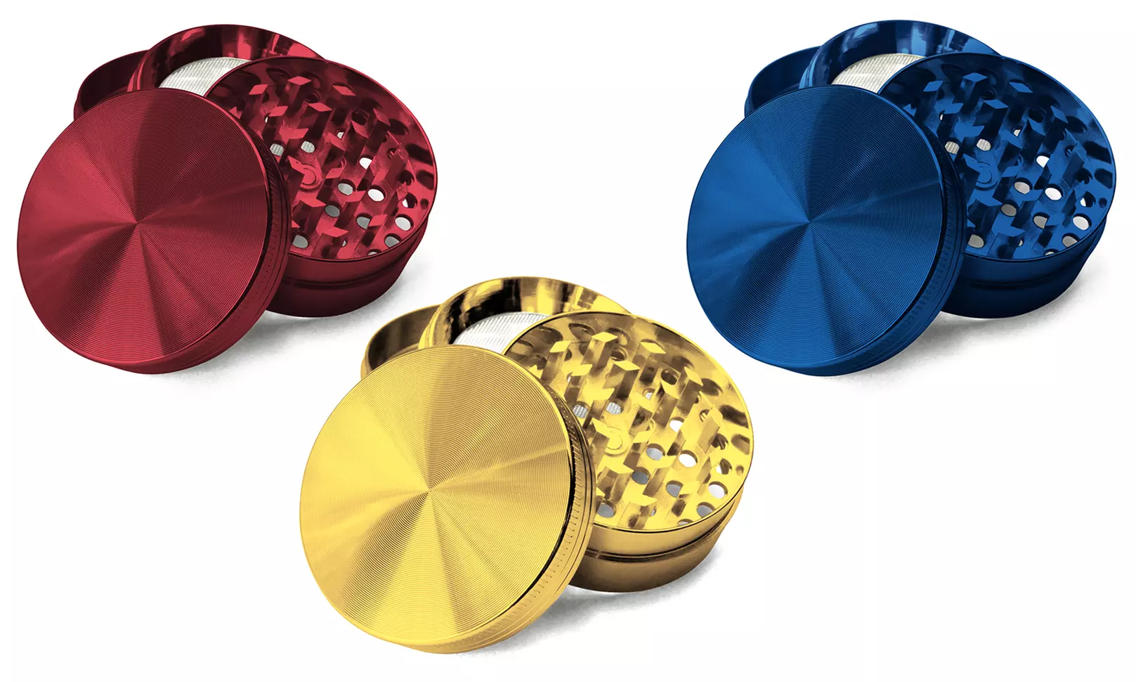 Clearance: Titanium Herb Grinder (5-Piece) - Primary Image