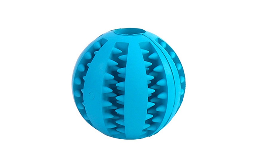 Image 14: Dog Chewing Ball Toy