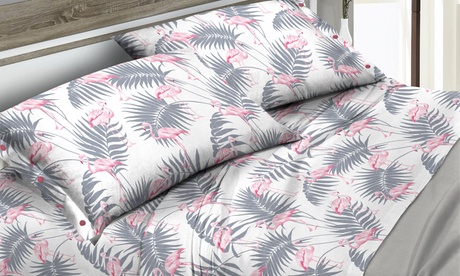 Completo lenzuola in cotone, disponibile in 5 dimensioni e varie fantasie